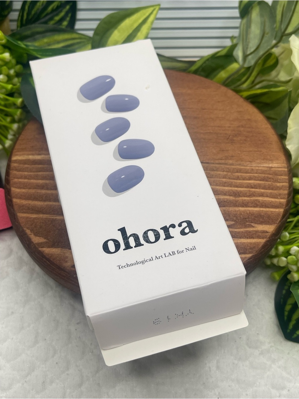 Ohora N Denim Jean NB-036 Semi Cured Gel Nail Strips Blue 30 Pieces New Open Box
